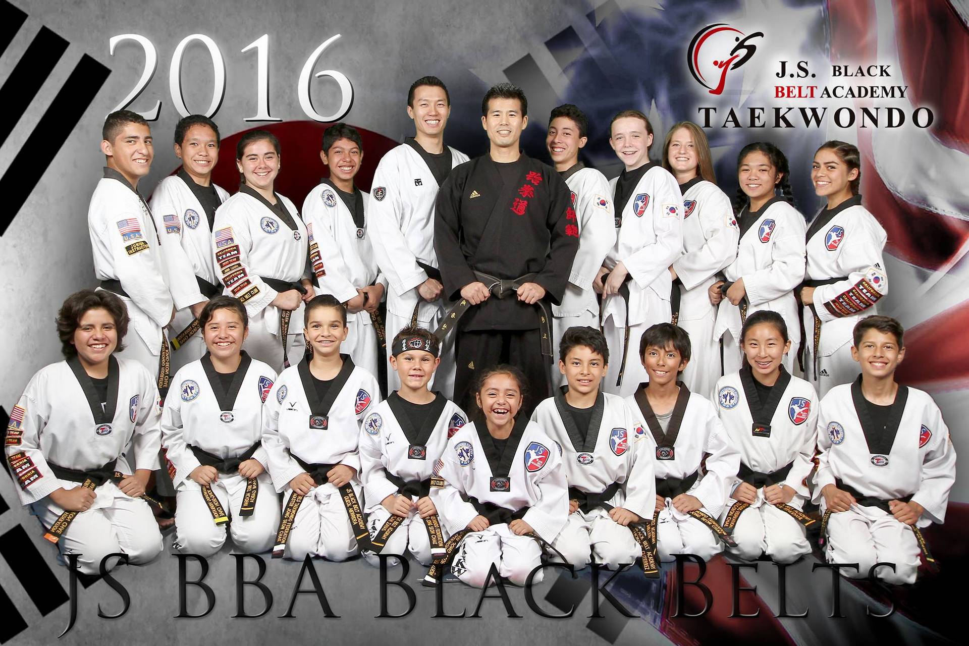 Black Belt graduating class of 2016