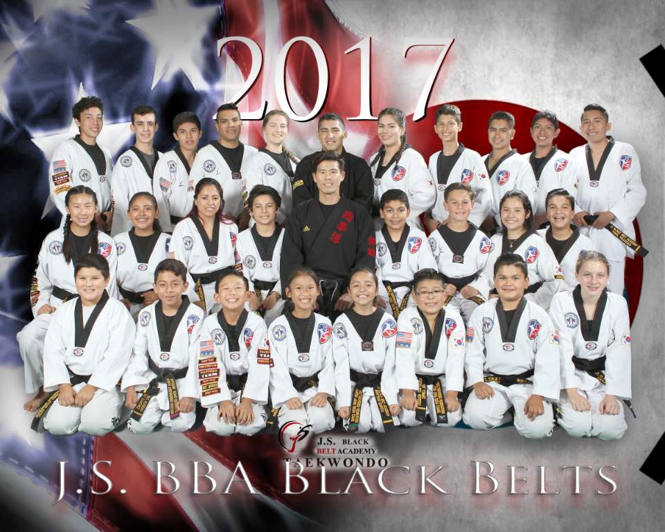 Black Belt graduating class of 2017